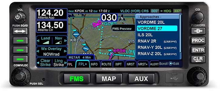Avidyne IFD440 Nav/Com/GPS