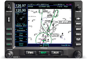 Avidyne IFD540 Touch Screen GPS