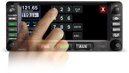Avidyne IFD540 Touch Screen GPS