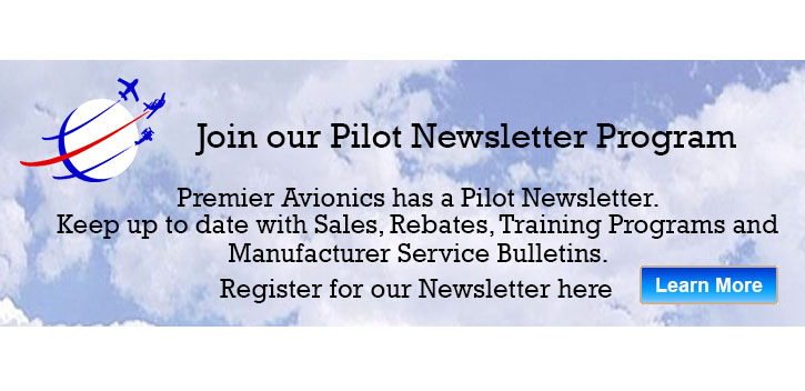 Join our Pilot Newsletter Program to keep up-to-date with Avionics information and changes.